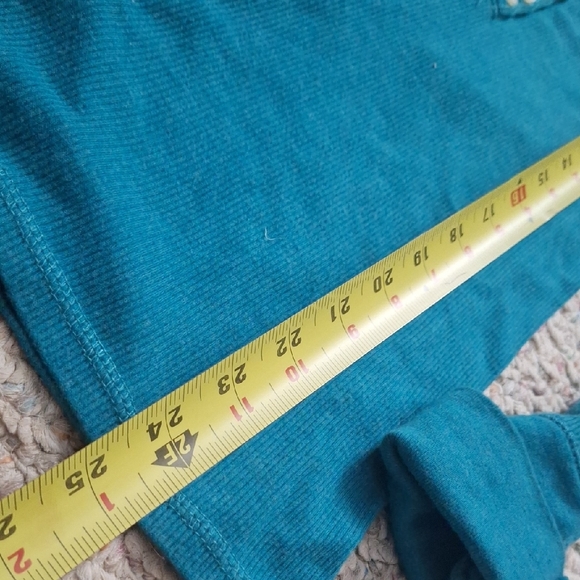 Aeropostale Blue Top with Yellow Accents - Picture 2 of 2